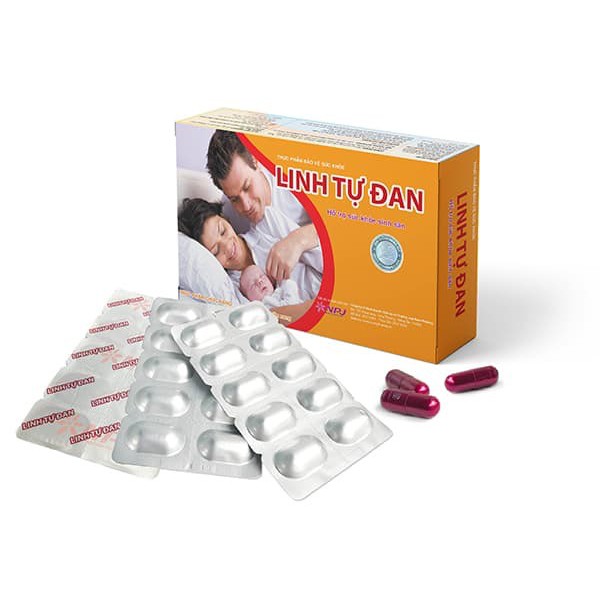 Linh Tự Đan - Dành Cho Người Hiếm Muộn (Hộp 30 Viên)