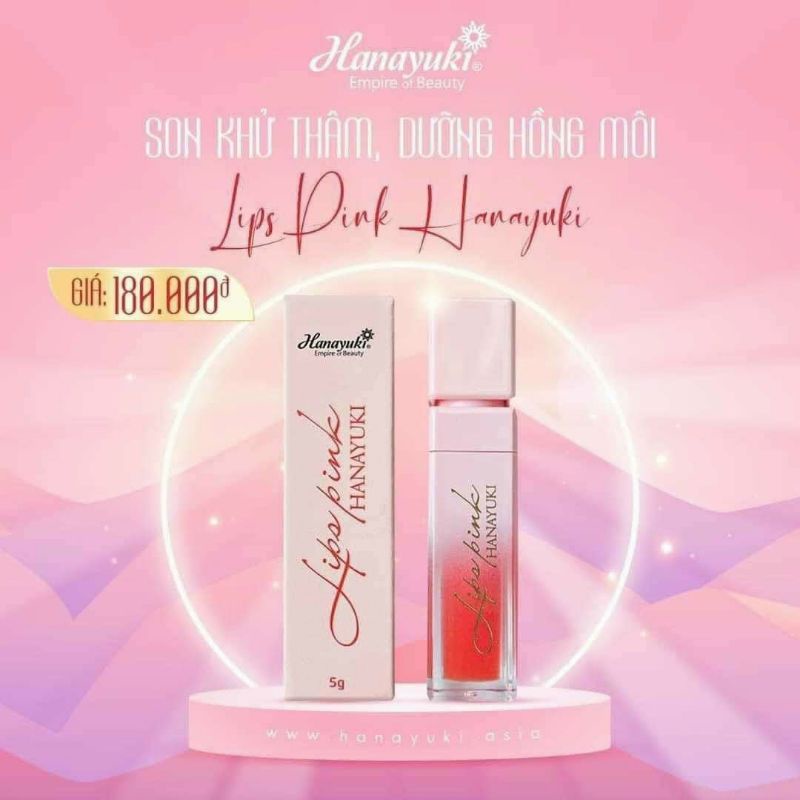 Son dưỡng môi hanayuki đã cập bến nha💯💯💯❌