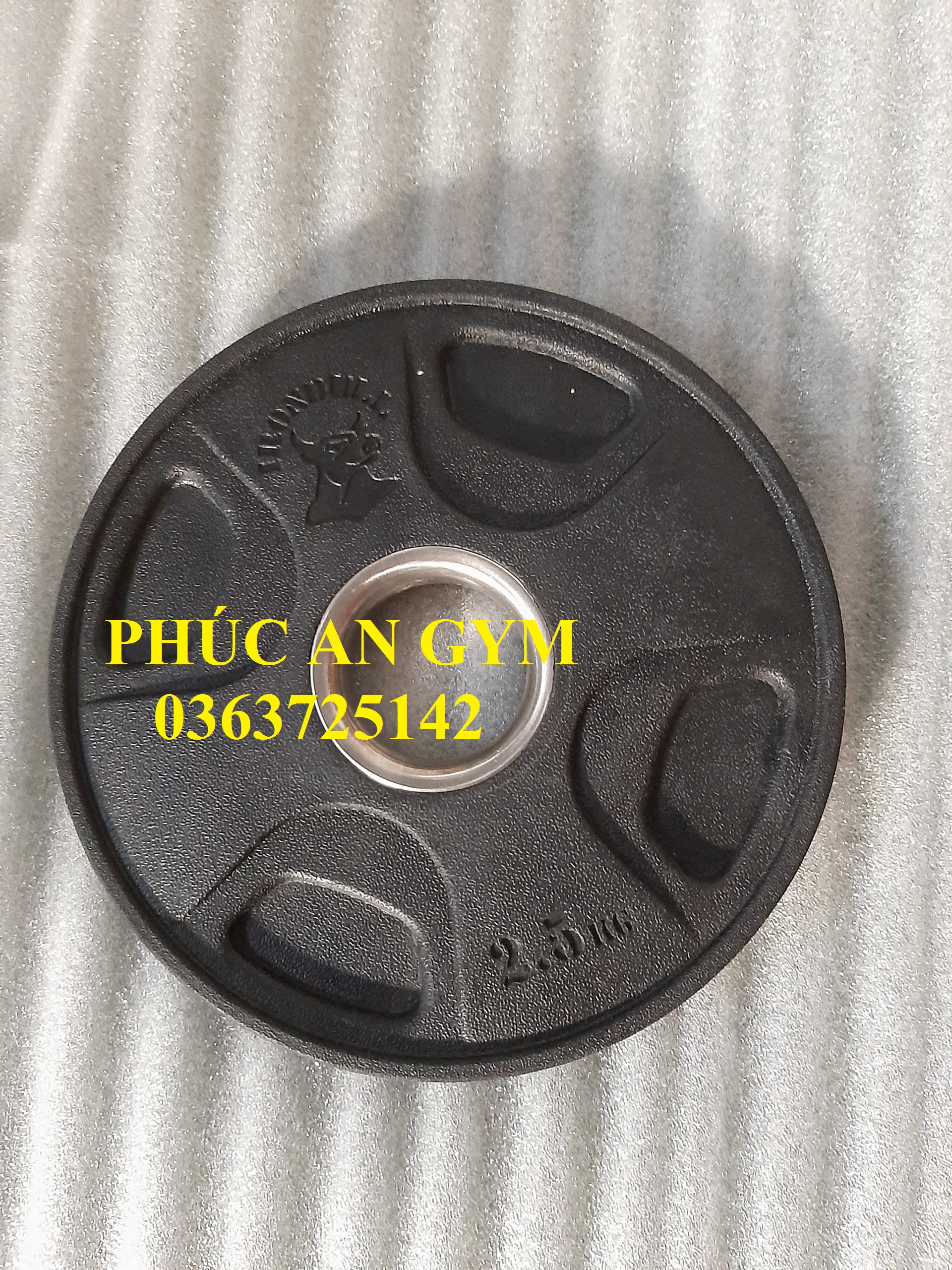 Tạ bánh cao su 5kg