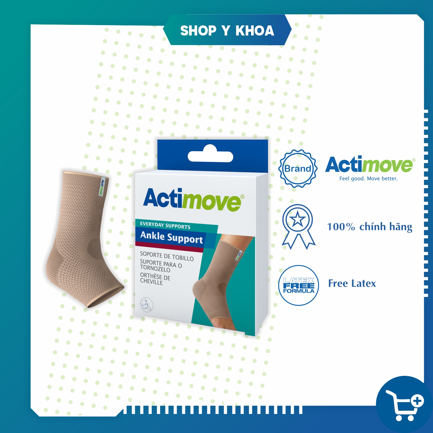 Bó cổ chân 75608-day actimove ankle support