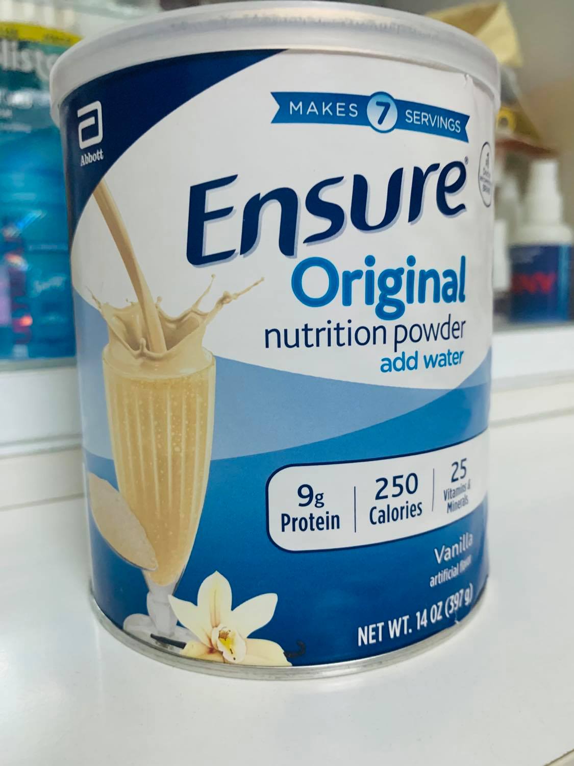[HCM]Sữa bột Ensure Mỹ Original Nutrition Powder 397g [ Mẫu mới 397g Date T01/2023 ]