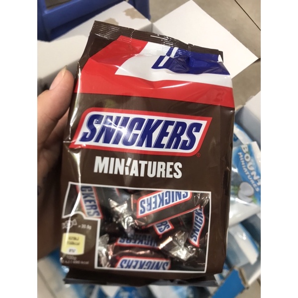 Kẹo Socola Snickers Miniatures Đức gói 220g - 275g