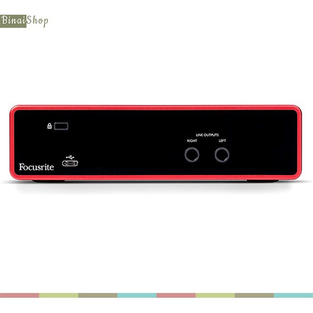 Audio interface chuyên nghiệp Focusrite Scarlett 2i2 Gen3