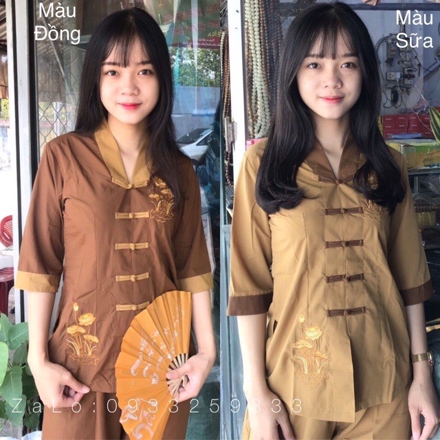 ĐỒ LAM ĐI CHÙA - mẫu La Hán Phối