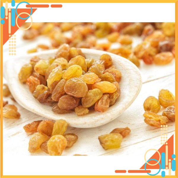 Nho khô vàng sấy lạnh 500g Ấn Độ ăn liền