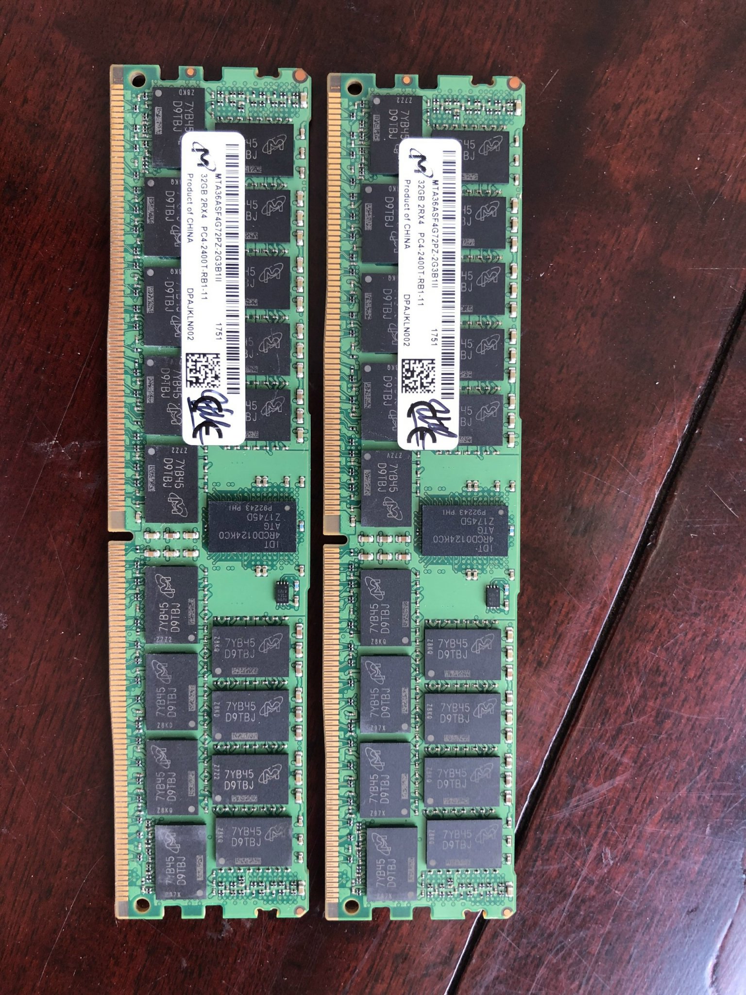 RAM DDR4 32G ECC REG DÙNG CHO MAIN X99, MÁY TRẠM, SERVER (BẢO HÀNH 36T)