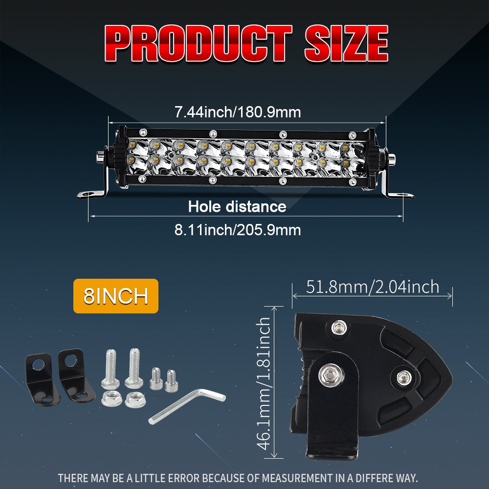 Bar led lights 4x4 7 "20" 32 "12d for car suv atv 4wd