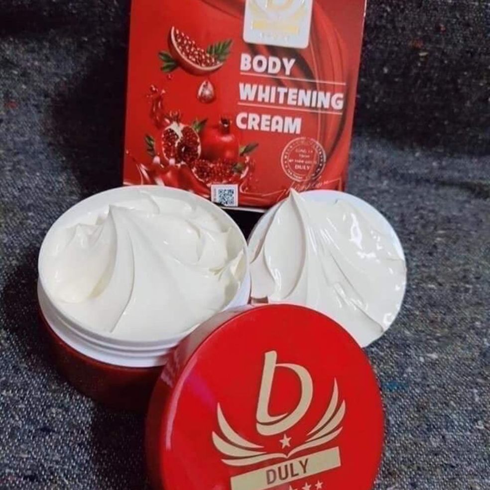 Kem body lựu đỏ Duly