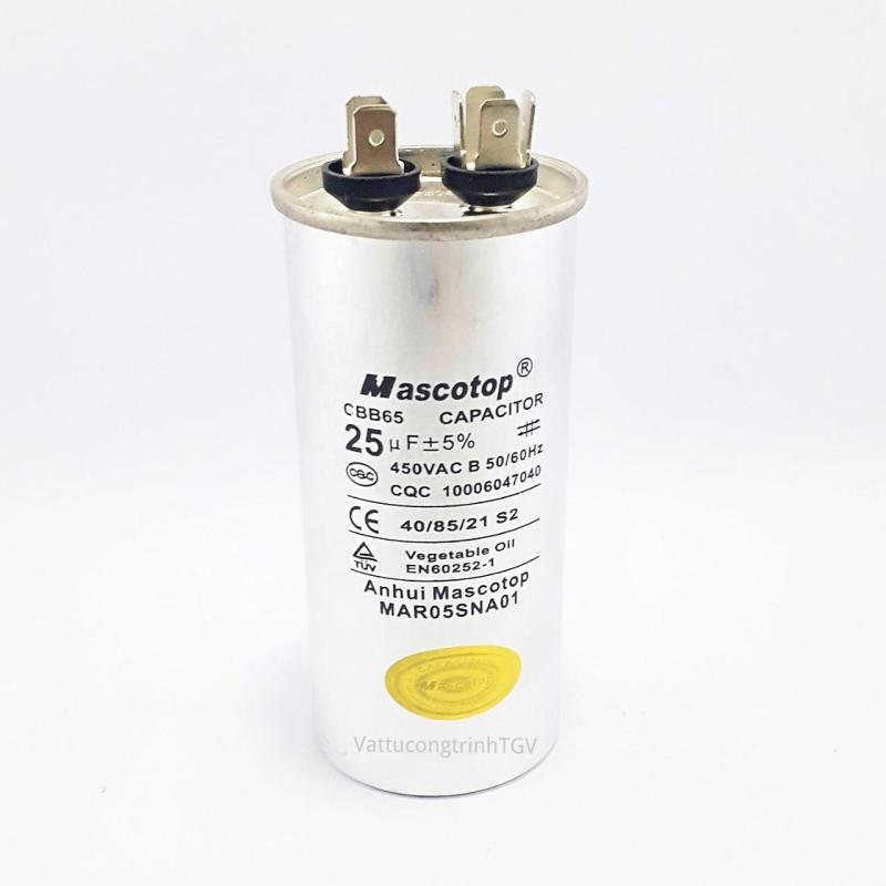 Bảng giá Tụ Mascotop CBB65 25mF +5% ( Dùng cho điều hòa) Điện máy Pico