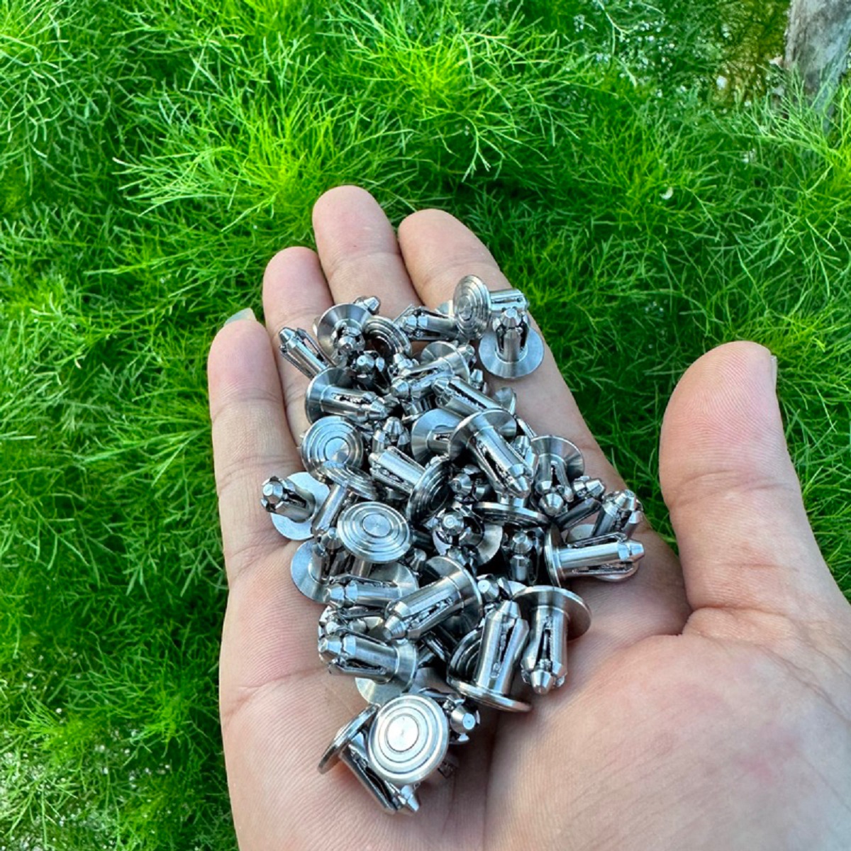 Chốt bấm salaya nút bấm dàn áo inox 304 - gắn mọi dòng xe