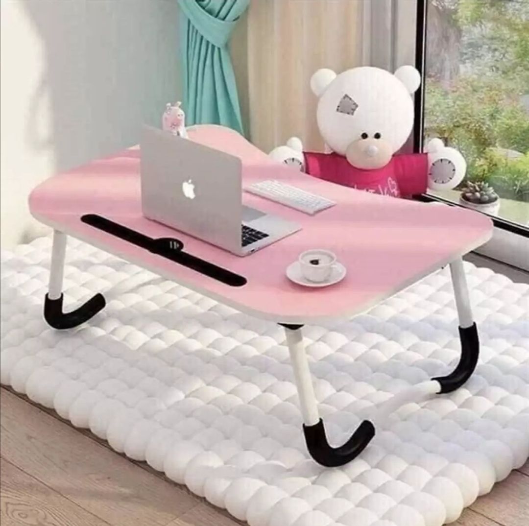 Bàn học gấp gọn, bàn học thông minh. Có khe cắm ipad. Mặt gỗ, chân inox, có đế cao su chống trượt