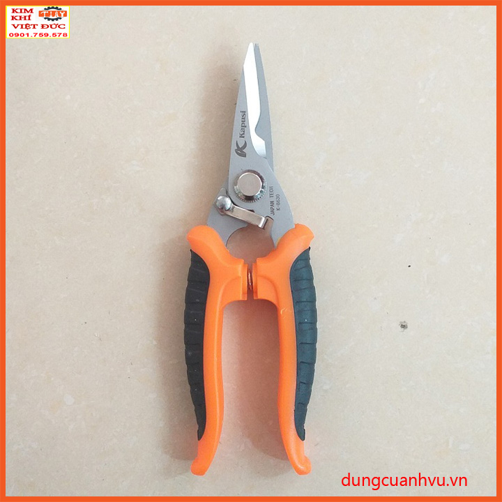 Kéo cắt tỉa cành cây Kapusi lưỡi thẳng