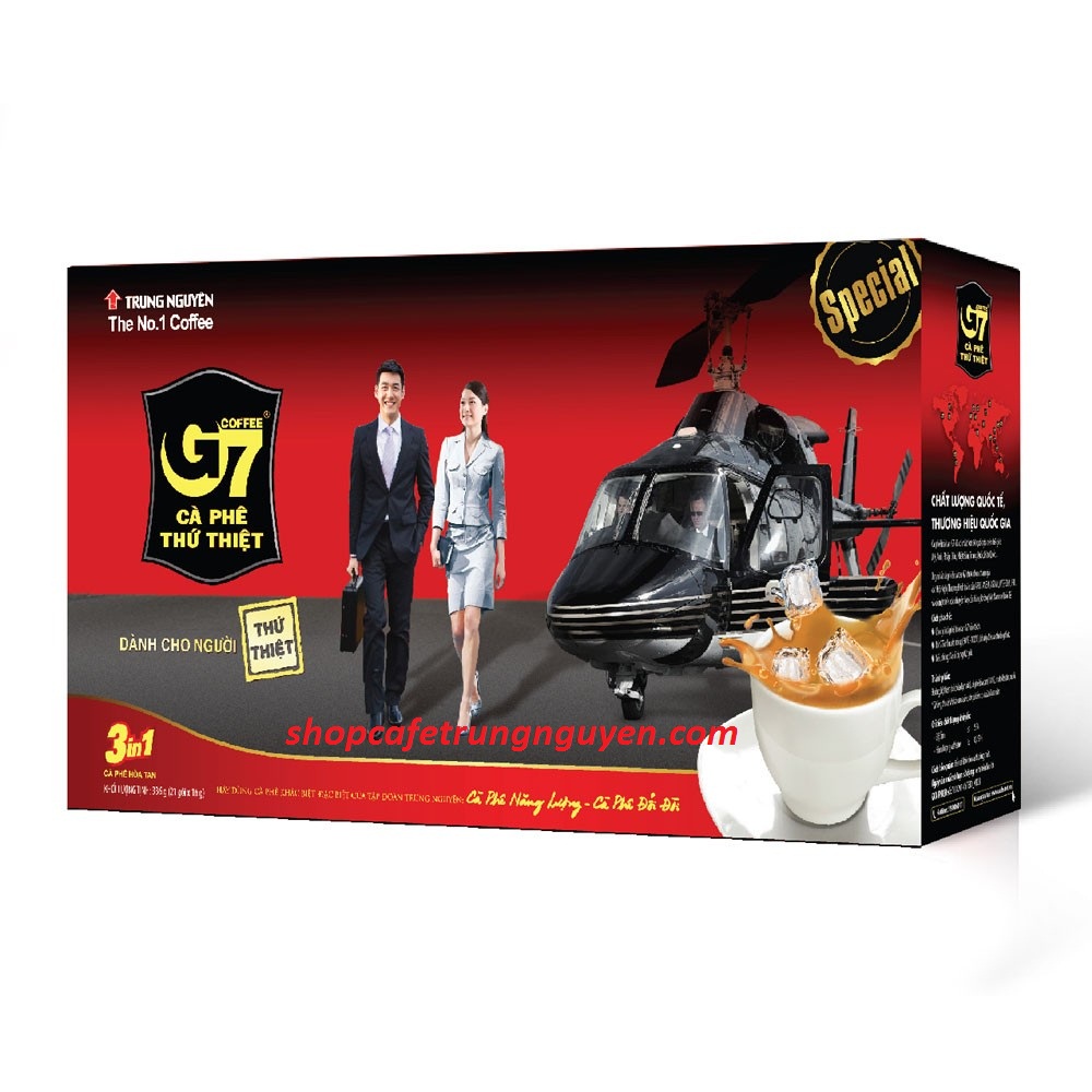 CÀ PHÊ HÒA TAN G7 THƠM NGON ĐẬM ĐÀ