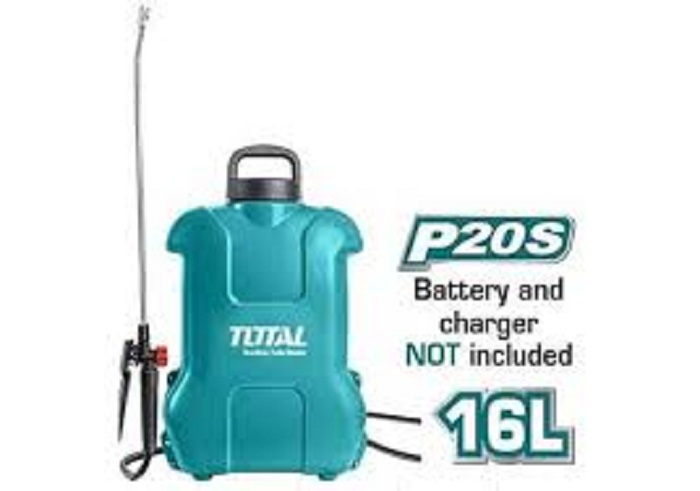 Bình xịt 16L dùng pin Lithium 20V Total TSPLI2001 (KHÔNG KÈM PIN VÀ SẠC)