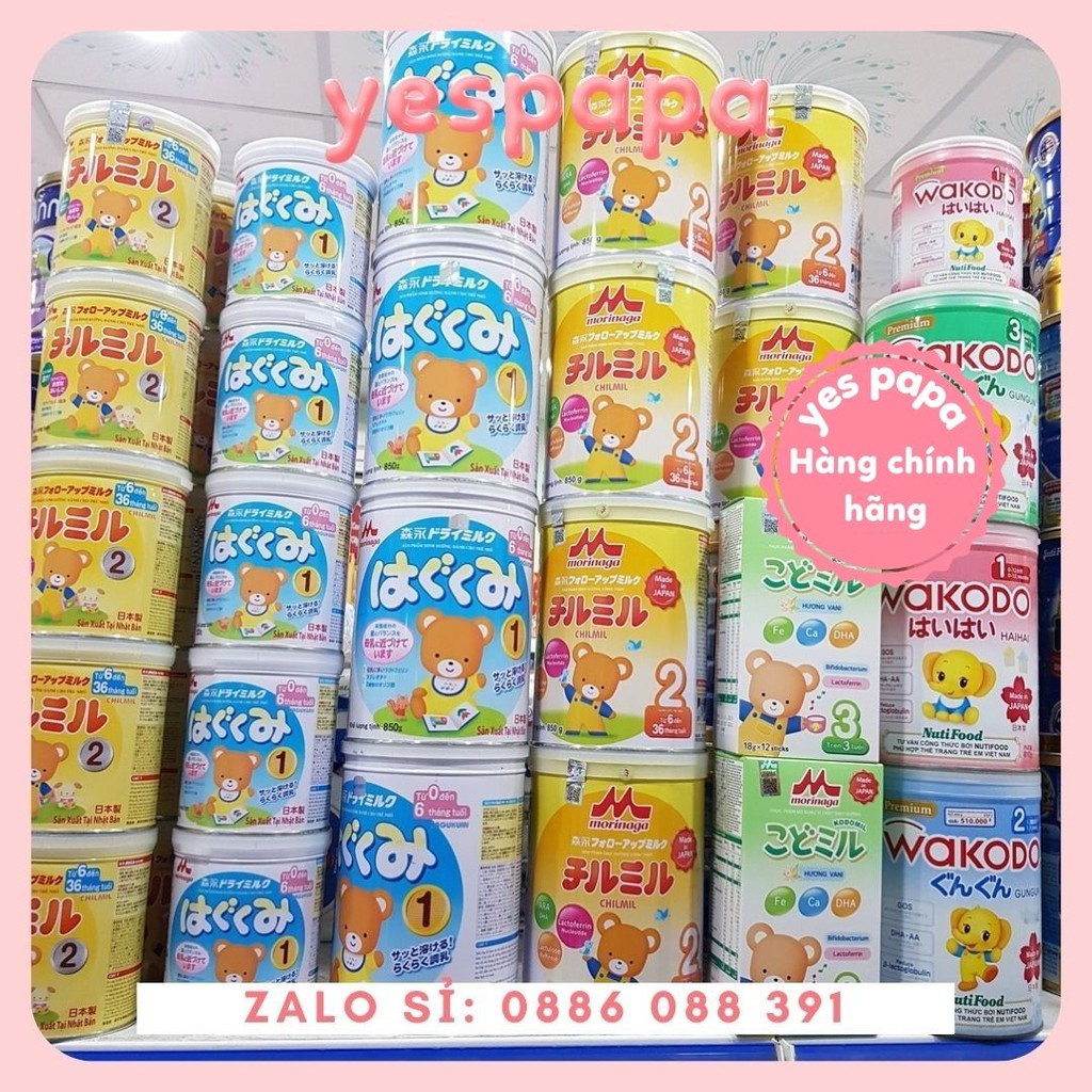 [MẪU MỚI] SỮA MORINAGA SỐ 9 NỘI ĐỊA NHẬT BẢN (hộp 800gr)