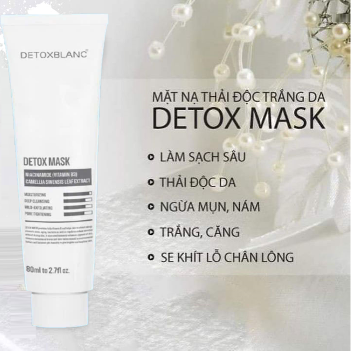 Mặt nạ sủi bọt thải độc Detox Blanc