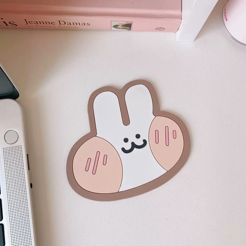 Đế Lót Ly Silicon Nhiều Hình Cute