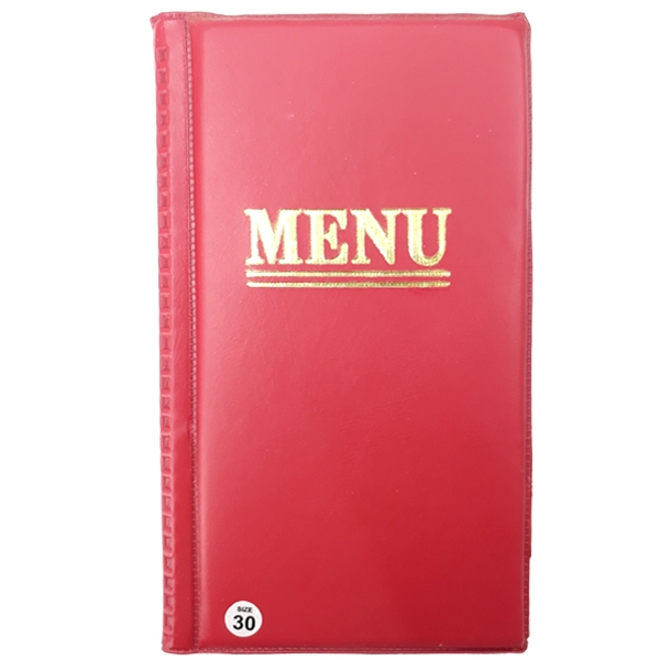 Menu da đặc biệt A6 10 lá - 20 lá (14*25cm)