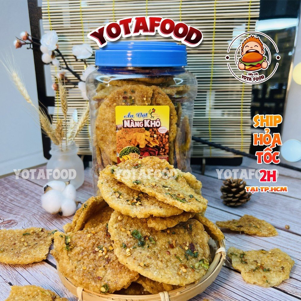 Cơm Cháy Mắm Hành Bể Loại Ngon (Ít vụn - Giòn ngon - đậm vị ) - 500Gr