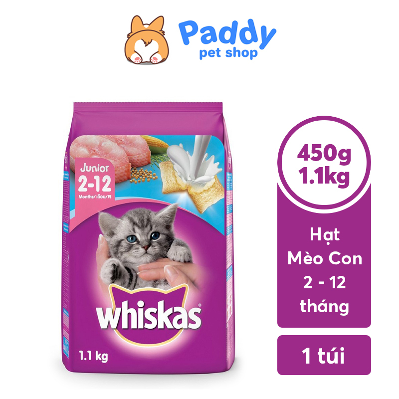 Hạt Whiskas Cho Mèo Con
