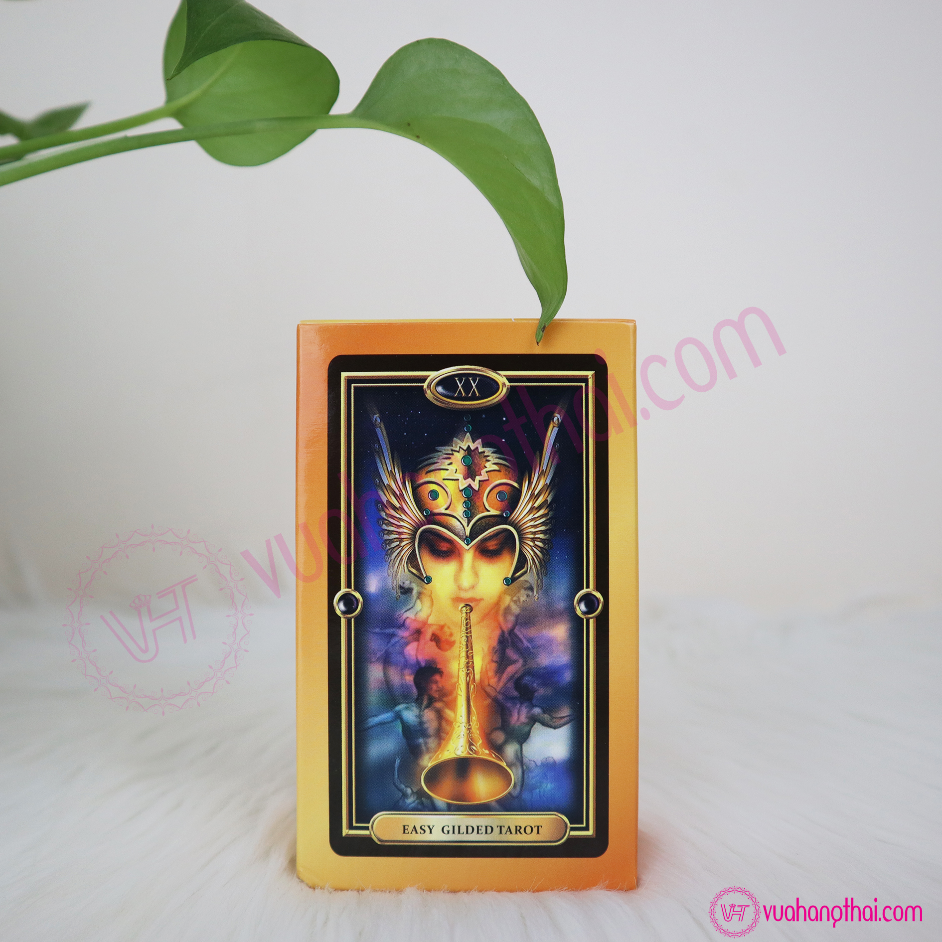 [Hcm]High-Quality Easy Gilded Tarot Divination Card Deck