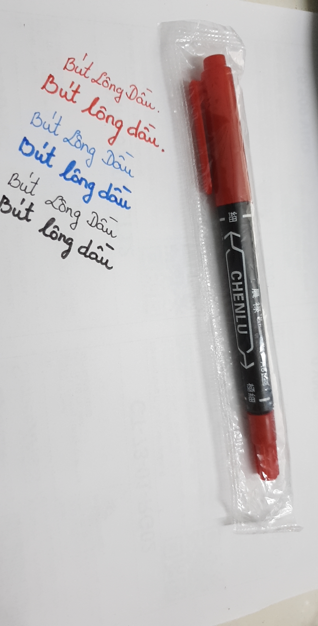 Bút lông dầu 2 đầu marker taiwan sắc nét bền màu