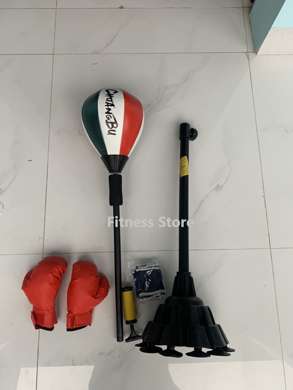 Trụ đấm Boxing pro bóng đặc cao cấp