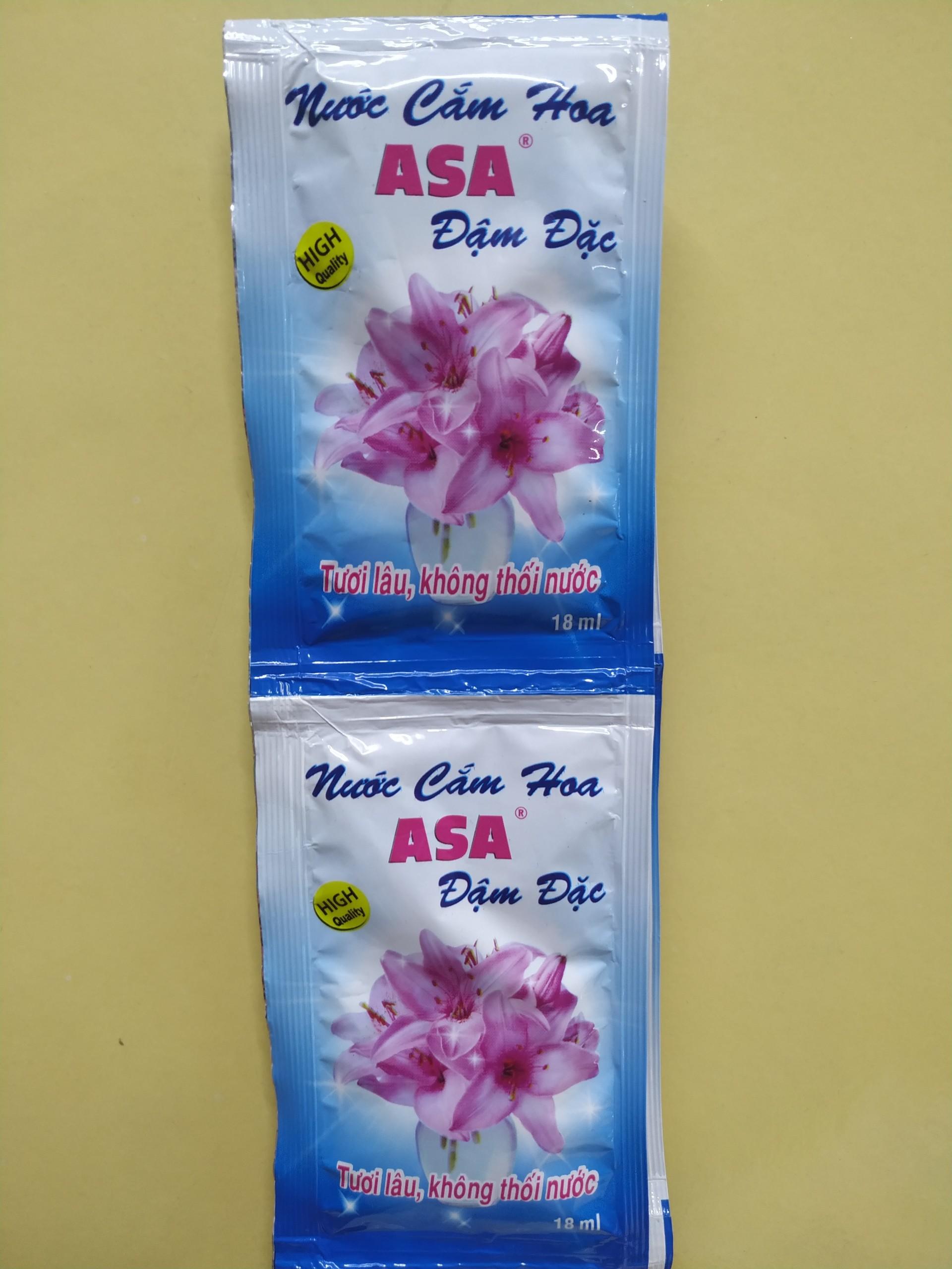 Nước cắm hoa ASA đậm đặc 18ml dây 10 gói