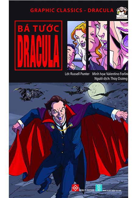 Sách - Graphic Classics - Bá tước Dracula - Phương Nam Book