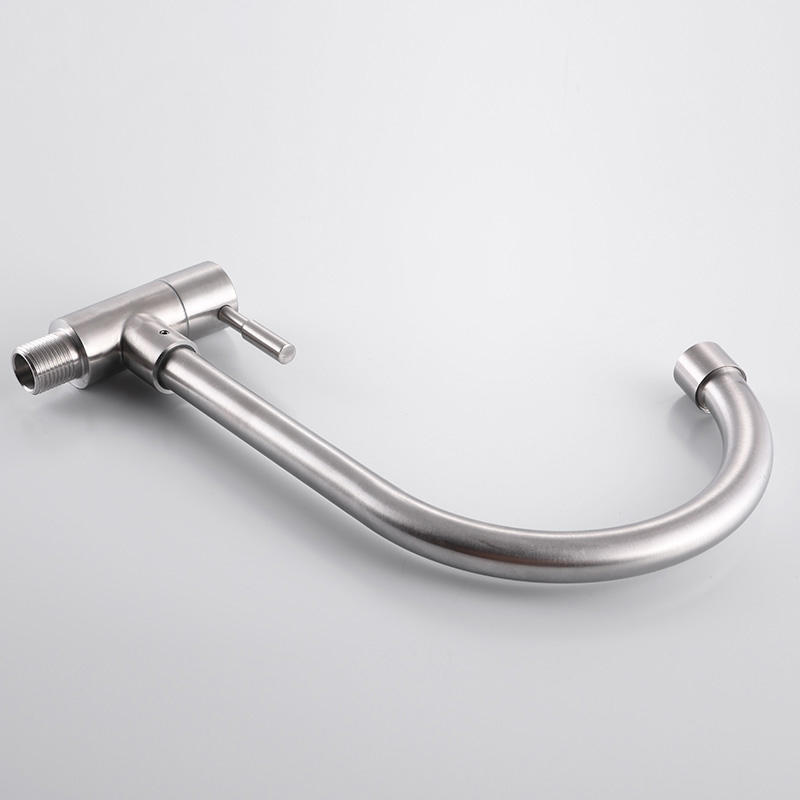 Vòi rửa chén - bát lạnh gắn tường Inox 304