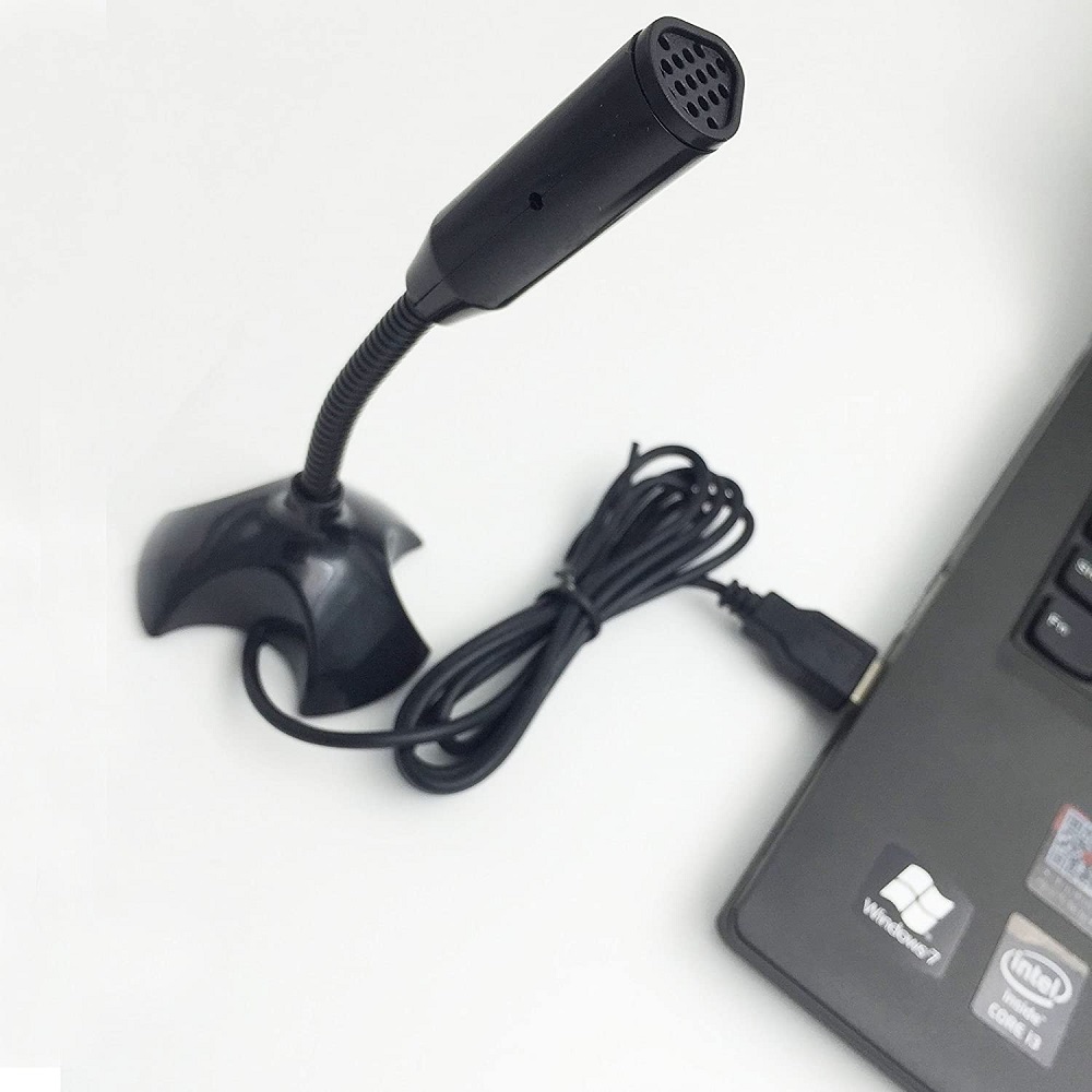 Micro thu âm cho máy tính và điện thoại M306 - Micro cắm cổng Usb máy tính M-306 - Usb Microphone - Micro để bàn cho máy tính