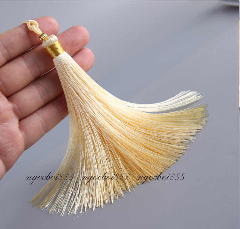 Tua Rua 13cm Xỏ Hạt Đồng Chỉ Vàng (Xem thêm hình ảnh và kích thước ở phần mô tả)