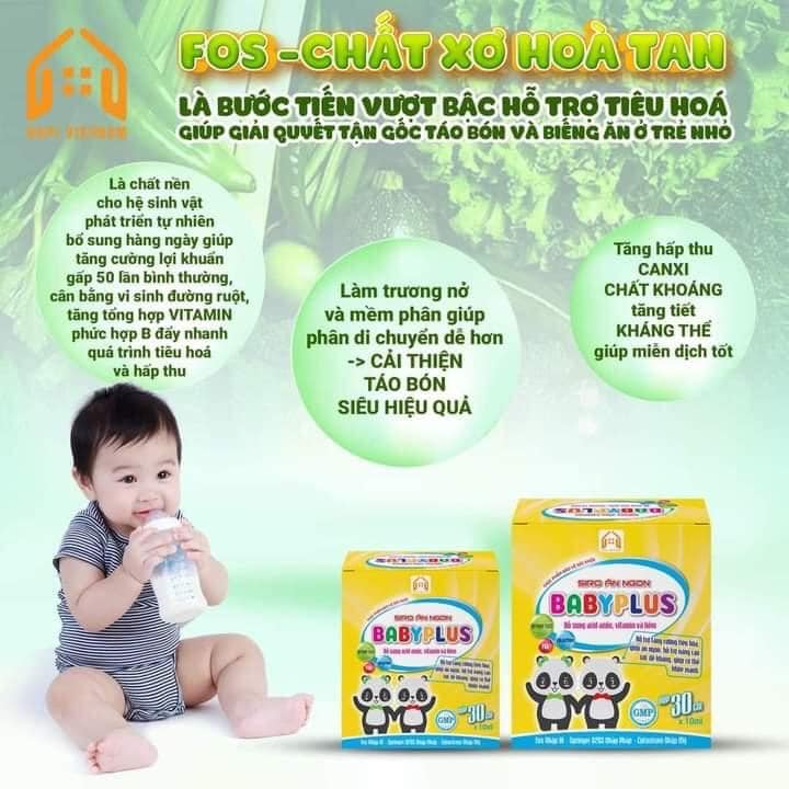 Siro Ăn Ngon Babyplus Chính Hãng