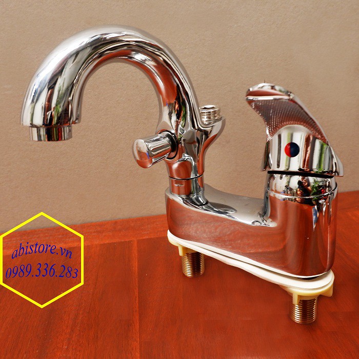 Sen Liền Vòi To Atimon Bảo Hành 6 Tháng Giá Rẻ, Củ Vòi Liền Sen Tắm Lắp Ở Chậu Lavabo 3 Lỗ, Sen vòi liền chậu lavabo