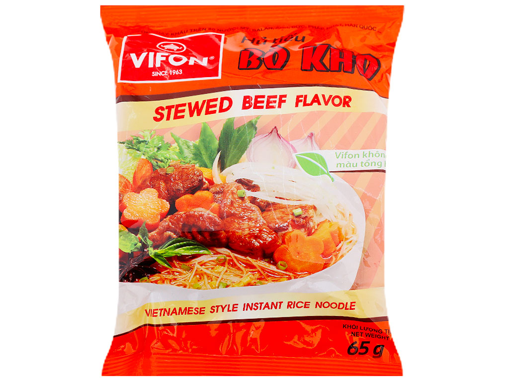 Cb 10/30 gói hủ tiếu bò kho vifon gói 65g - 72304
