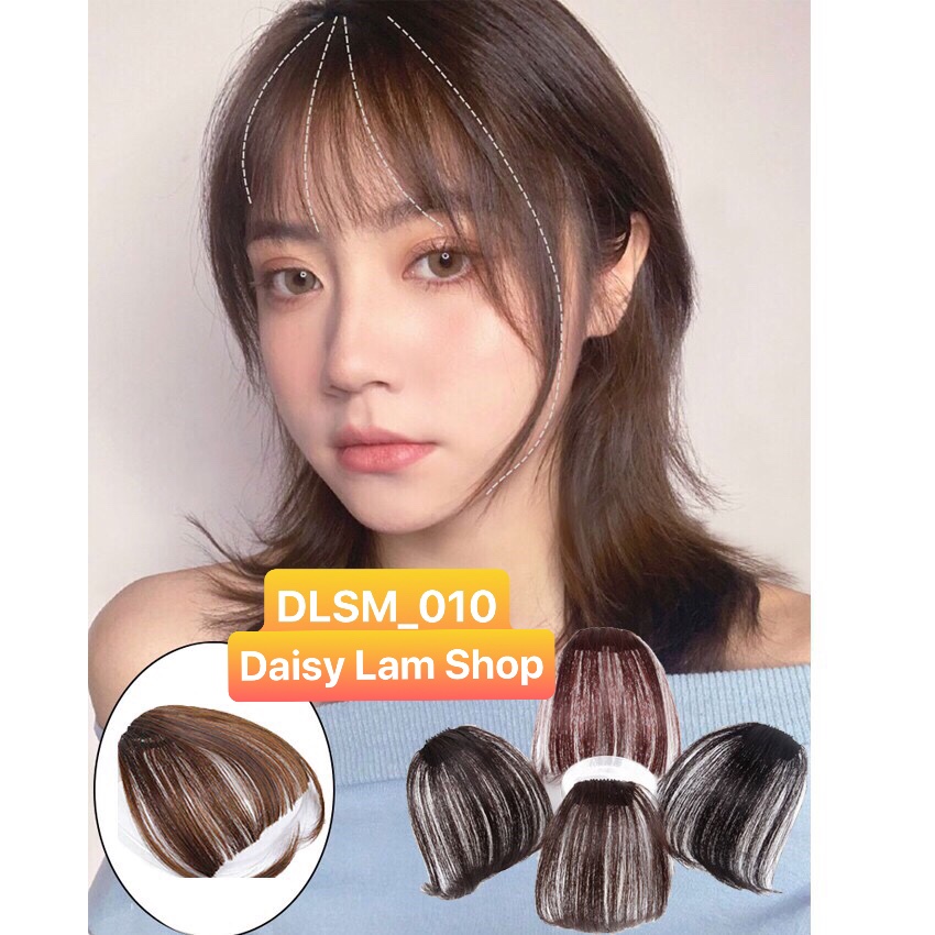 TÓC THẬT TÓC MÁI THƯA PHONG CÁCH HÀN QUỐC M010