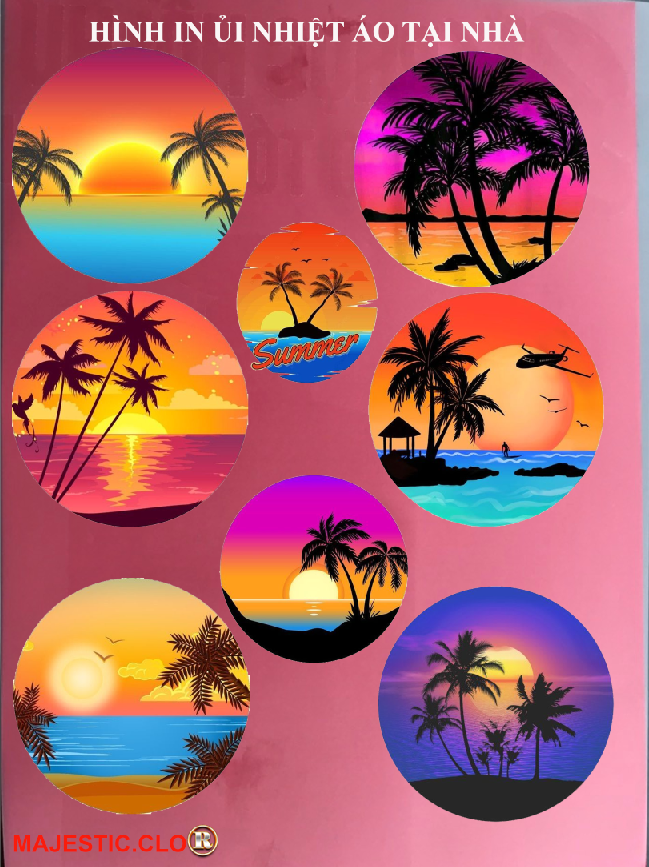 Sticker Logo HOÀNG HÔN TRÊN BIỂN-Hình IN ÁO TẠI NHÀ RẤT ĐẸP-[IN LOGO  SIZE TO HƠN INBOX SHOP] [khuyến mãi trong hôm nay] công nghệ in pet chuyển nhiệt- ủi trực tiếp lên vải, áo rất đẹp bằng bàn là,bàn ủi,máy ép -10cm-MAJESTIC.CLO