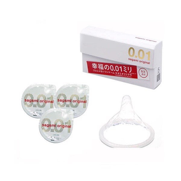 Bao cao su Sagamil Orginal Nhật (0,01) - Set 5