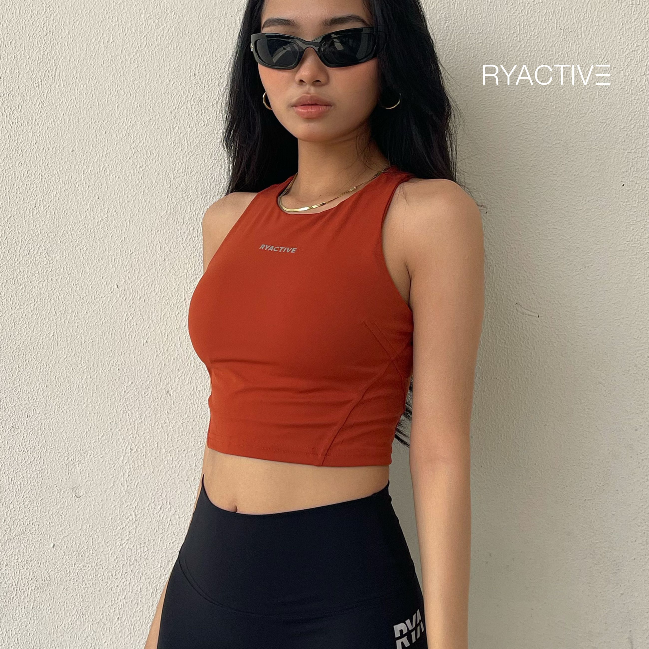 Áo ngực thể thao ryactive - supreme sportbra brick