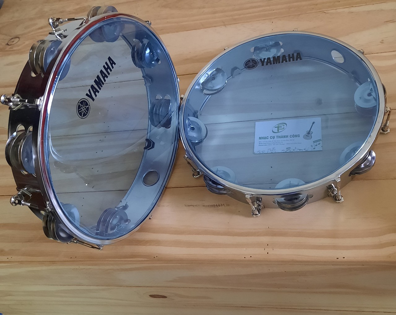 Trống lắc tay Tambourine Yamaha
