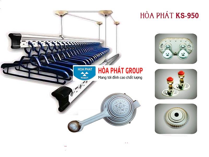 Giàn phơi quần áo thông minh Hòa Phát KS950
