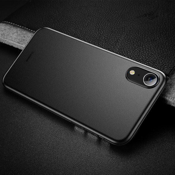 Ốp lưng iPhone XR Siêu mỏng, Chống bám vân tay Baseus 0.45mm Ultra Thin