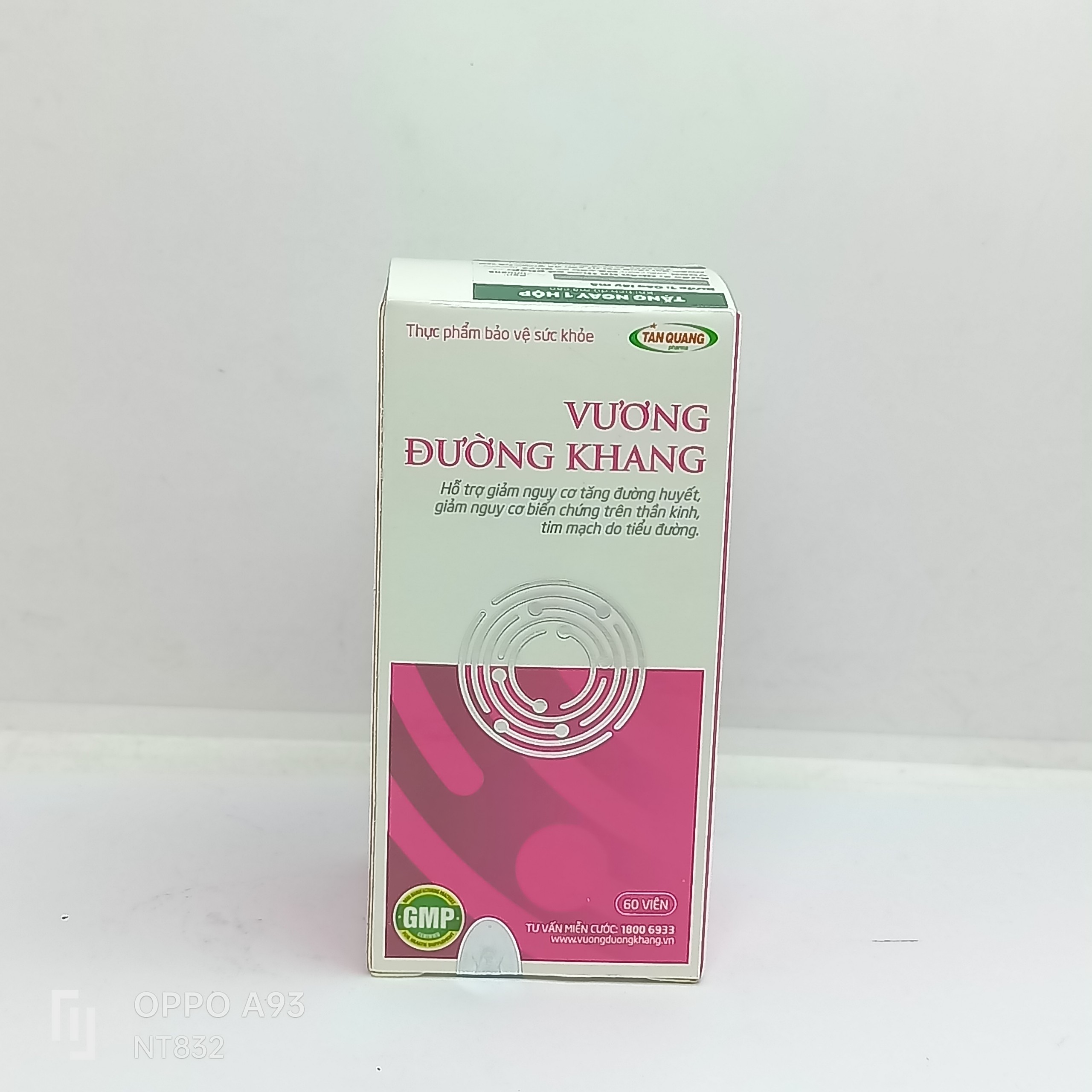 Vương Đường Khang lọ 60 viên