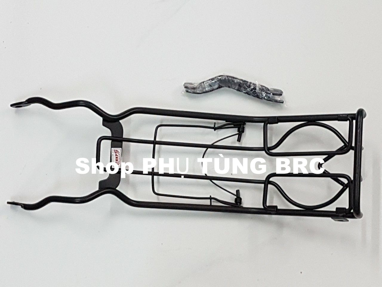 Baga INOX 10 li sơn tĩnh điện đen xe DREAM.