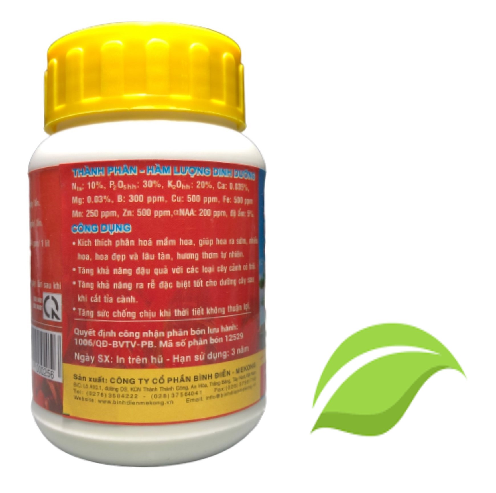 Phân Bón Lá Cao Cấp Đầu Trâu MK 701 (10-30-20) - #015A# 100g