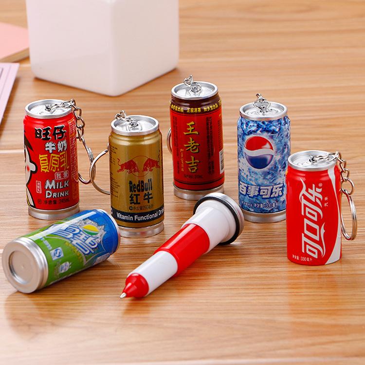 [HCM]Set 3 Bút bi Lon nước KIÊM móc khóa cực COOL - KAShop
