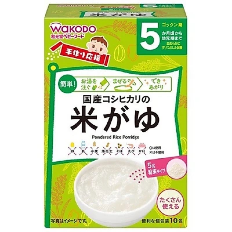 Bột Cháo Ăn Dặm Wakodo Cho Bé 5 Tháng Nhật Bản