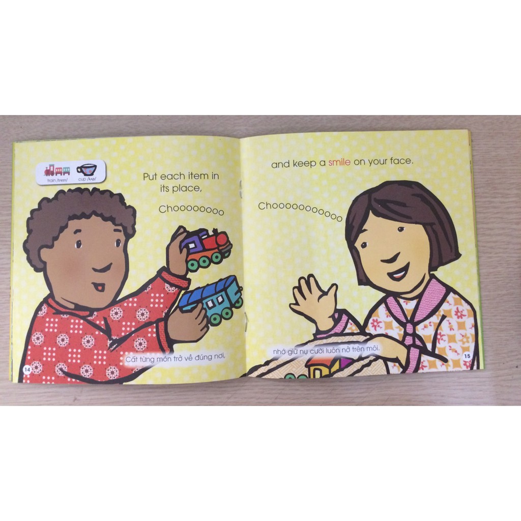 Sách Alphabooks - Bé Ngoan Gọn Gàng – Clean-Up Time