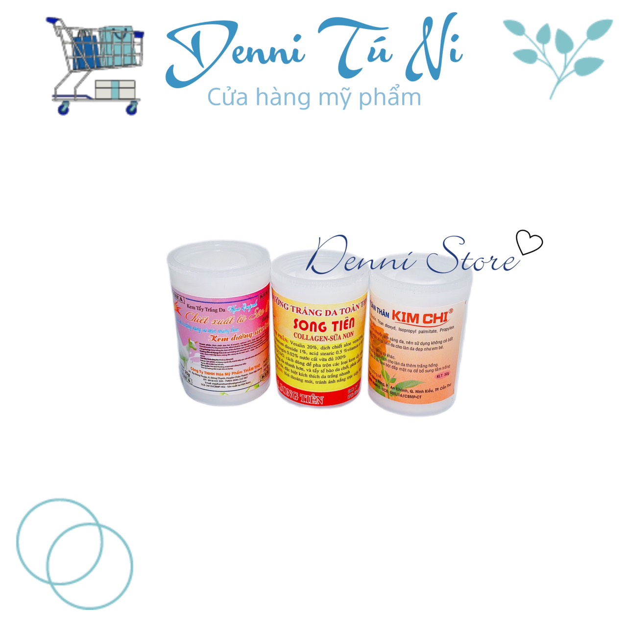 Kem Chua Kích Trắng Da Kim Chi Cấp Tốc - Kem Chua Kim Chi - mỹ phẩm Denni