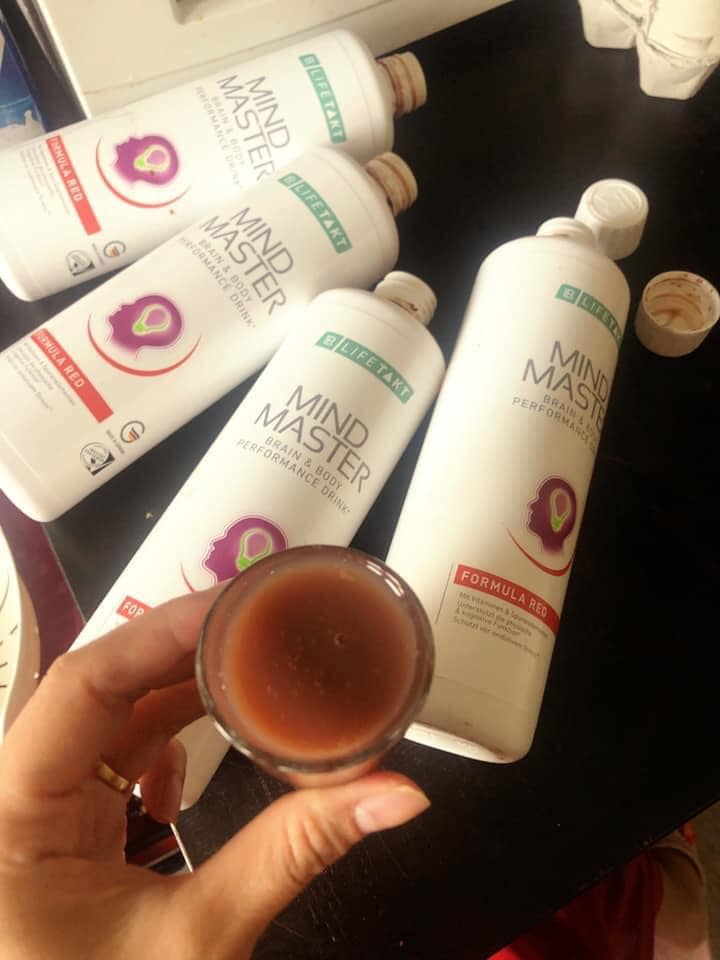 Nước ép nho đỏ Bổ não MIND MASTER chai 500 ml hàng nội địa Đức